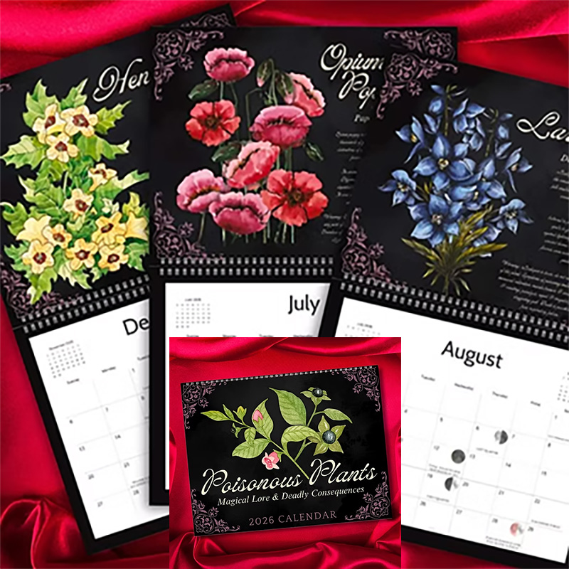 (image for) 2026 Poisonous Plants calendar