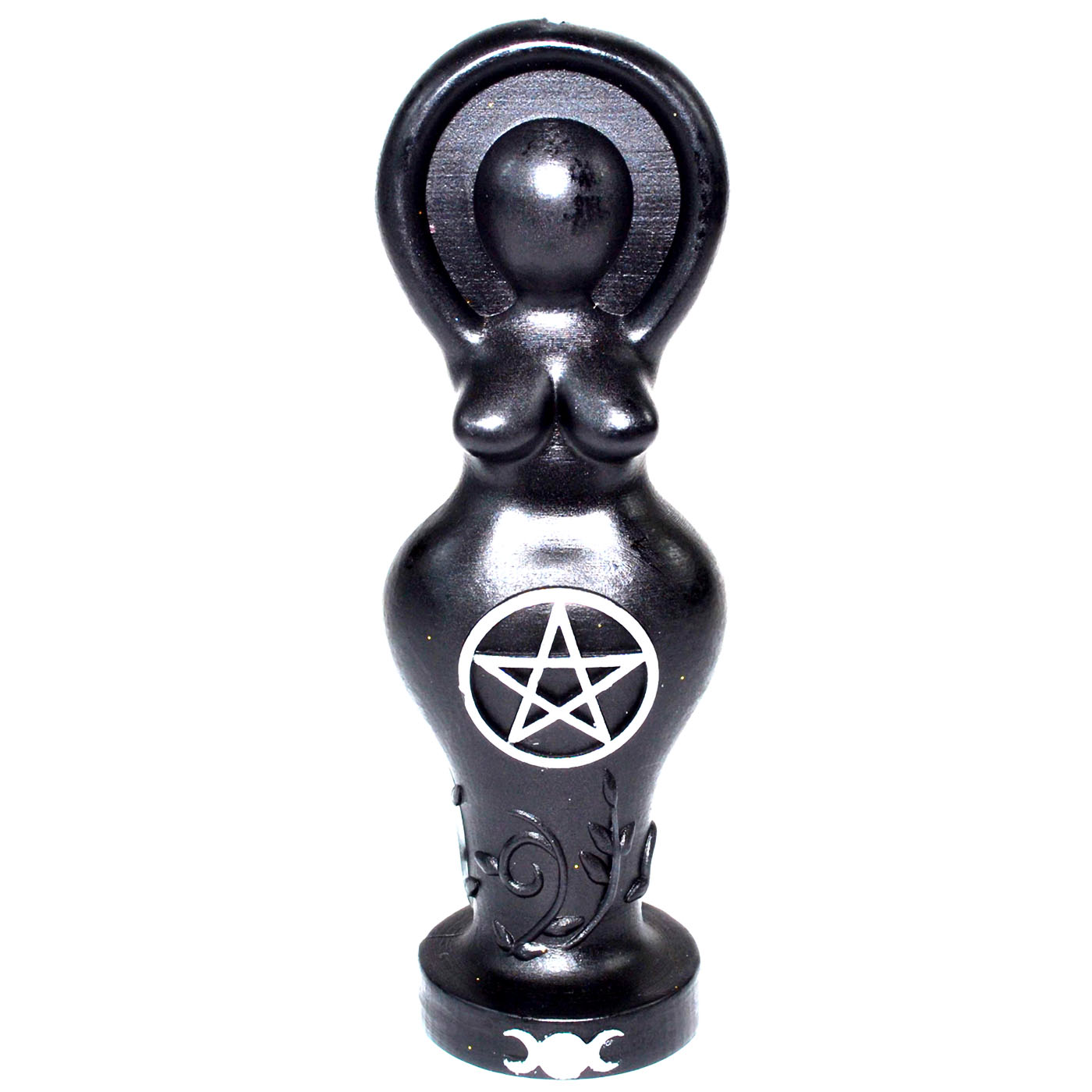 (image for) 5 1/2" Black Goddess candle