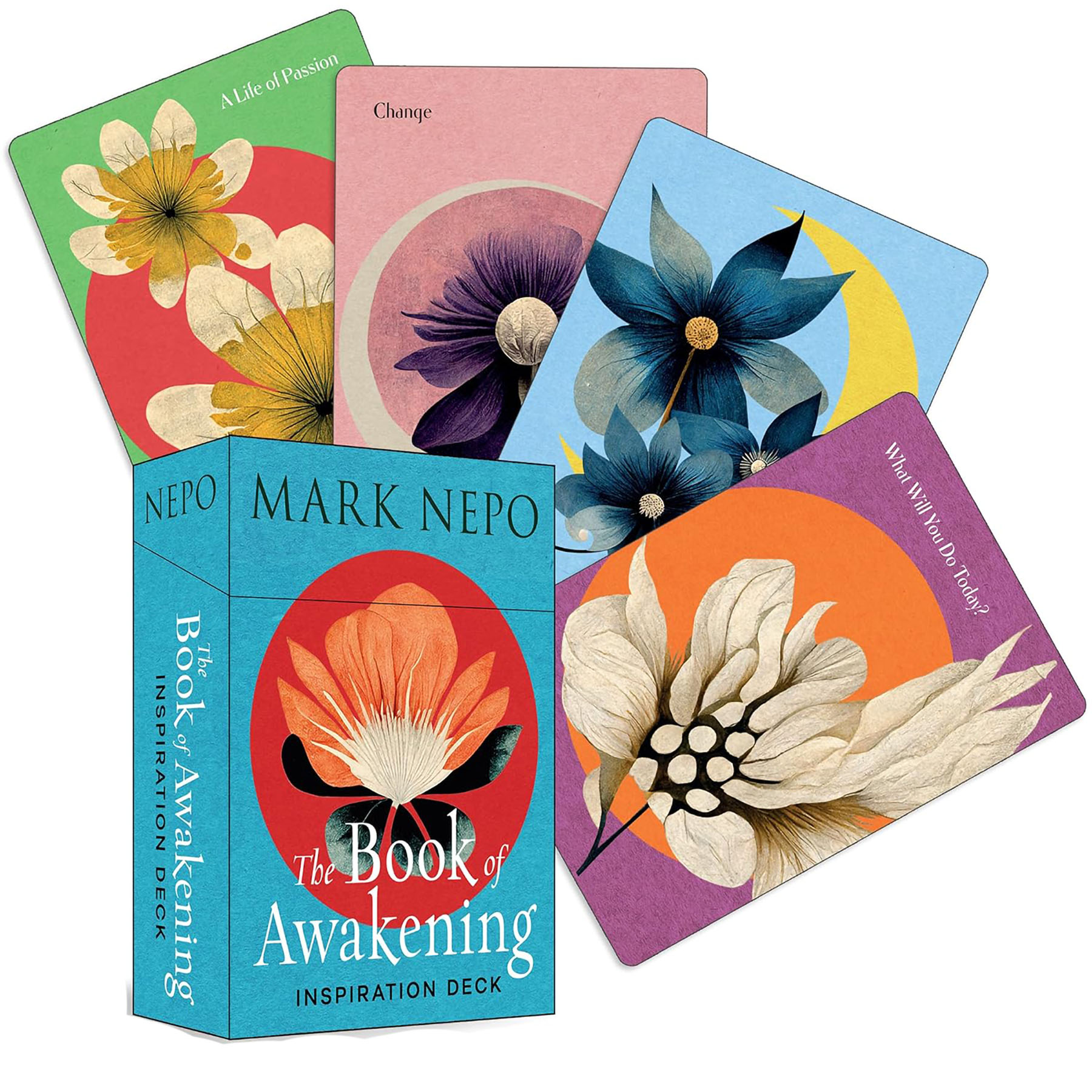 (image for) Book of Awakening deck by Mark Nepo