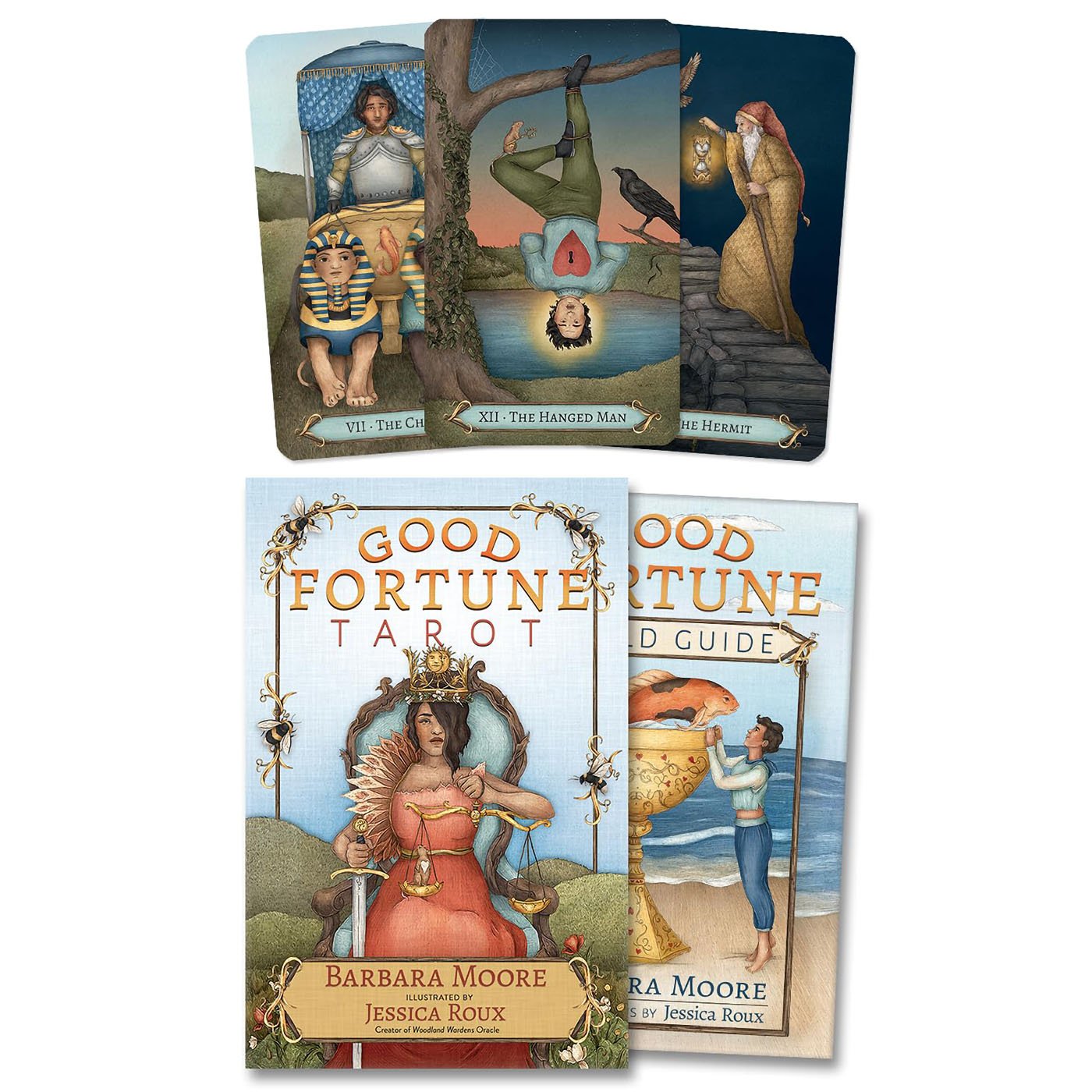 Good Fortune tarot (deck & book) by Moore & Roux (image for) Good Fortune tarot (deck & book) by Moore & Roux