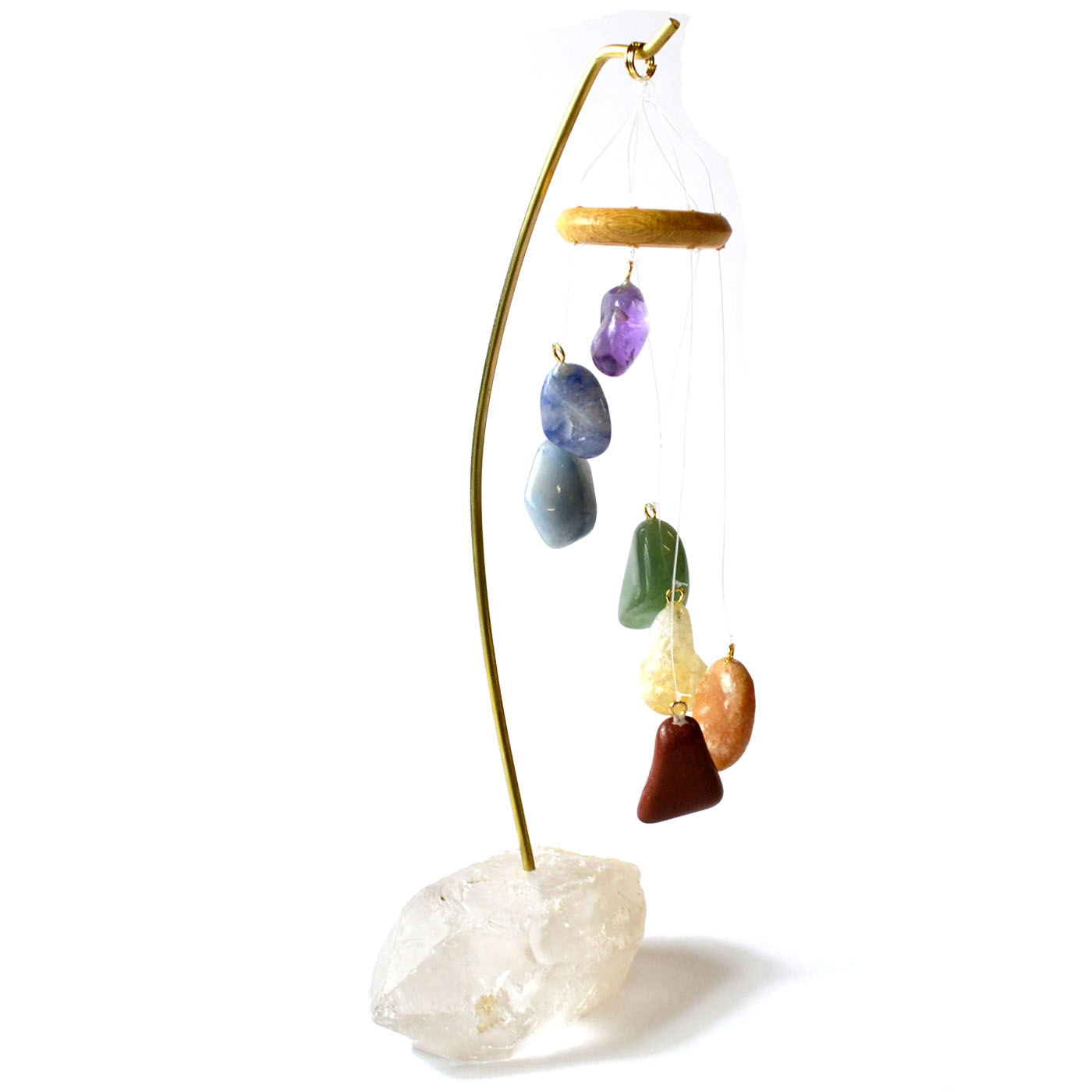 Chakra W/ Quartz base table chime (image for) Chakra W/ Quartz base table chime