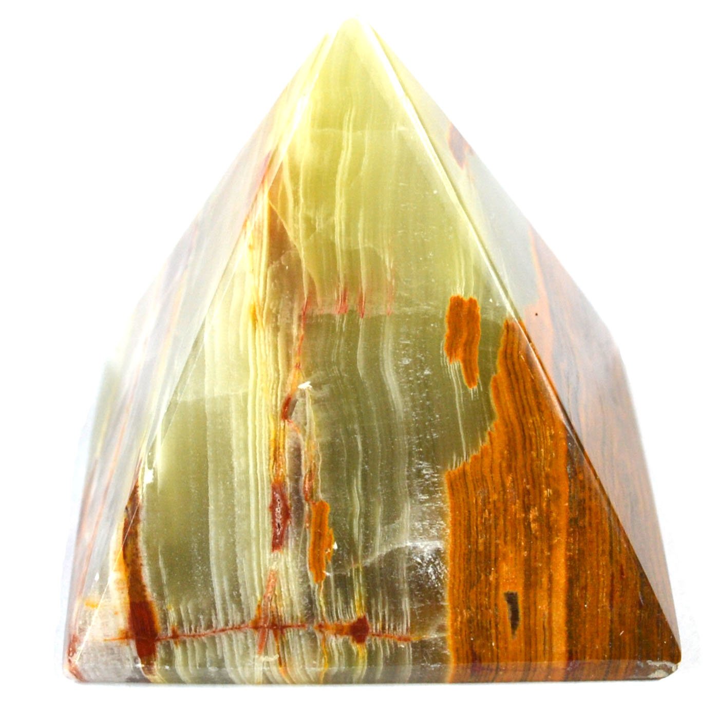 (image for) 45-50mm Green Onyx pyramid