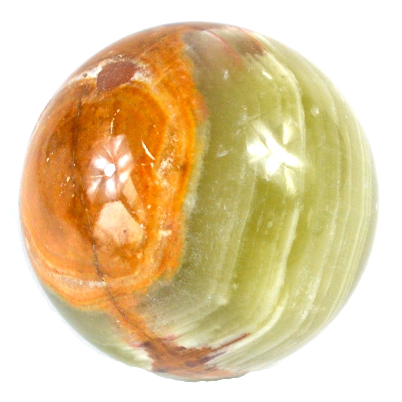 (image for) 1 1/2 to 2" Green Onyx sphere