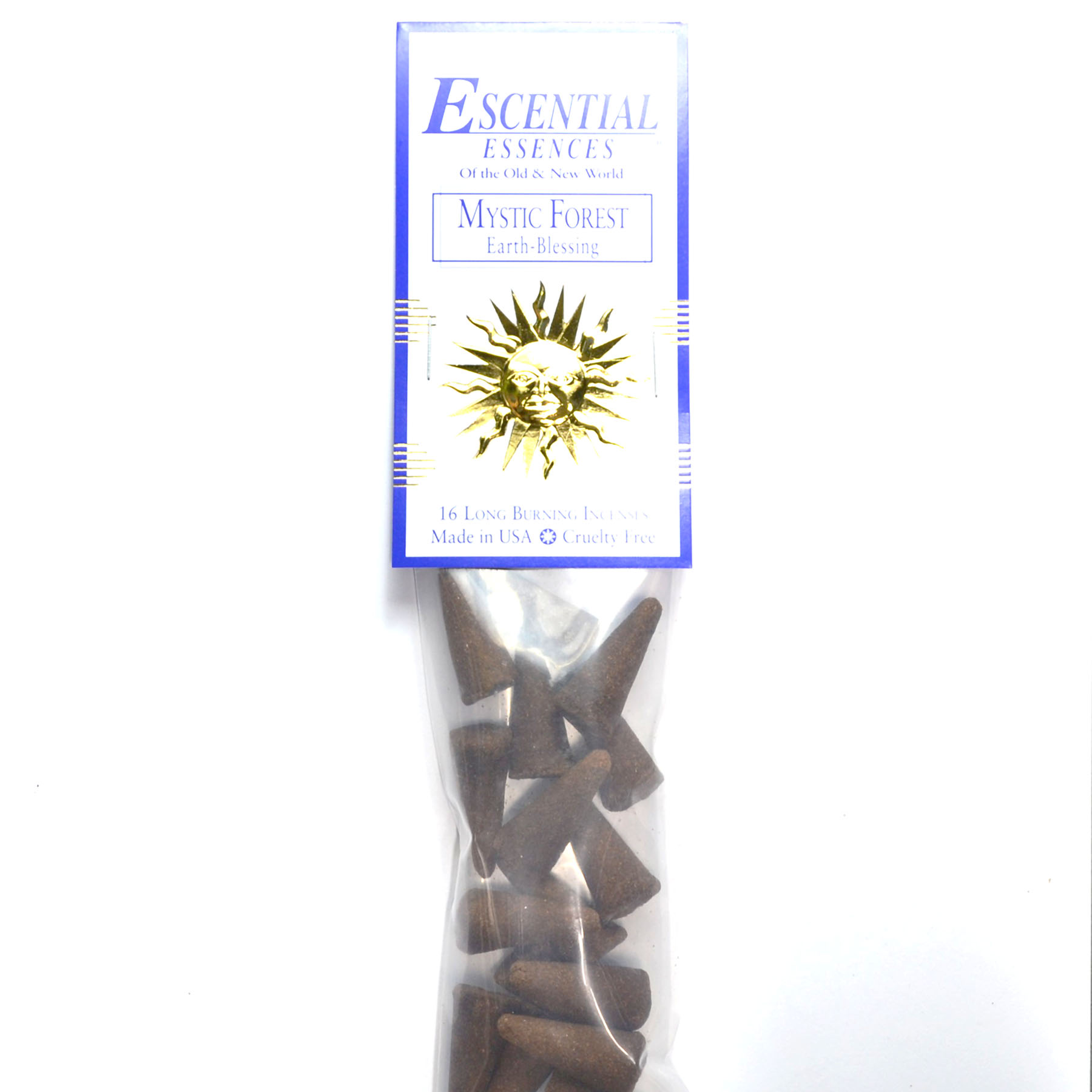 16/pk Mystic Forest escential essences incense cones (image for) 16/pk Mystic Forest escential essences incense cones