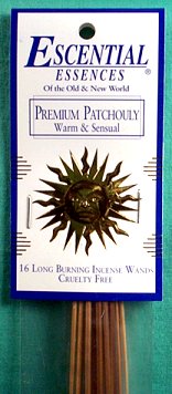 (image for) 16/pk Premium Patchouli escential essences incense sticks