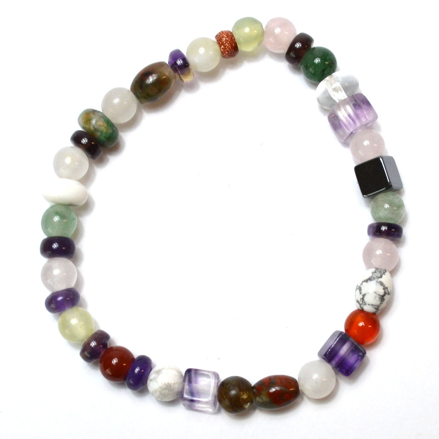 (image for) 4-6mm Mixed stones & shapes bracelet
