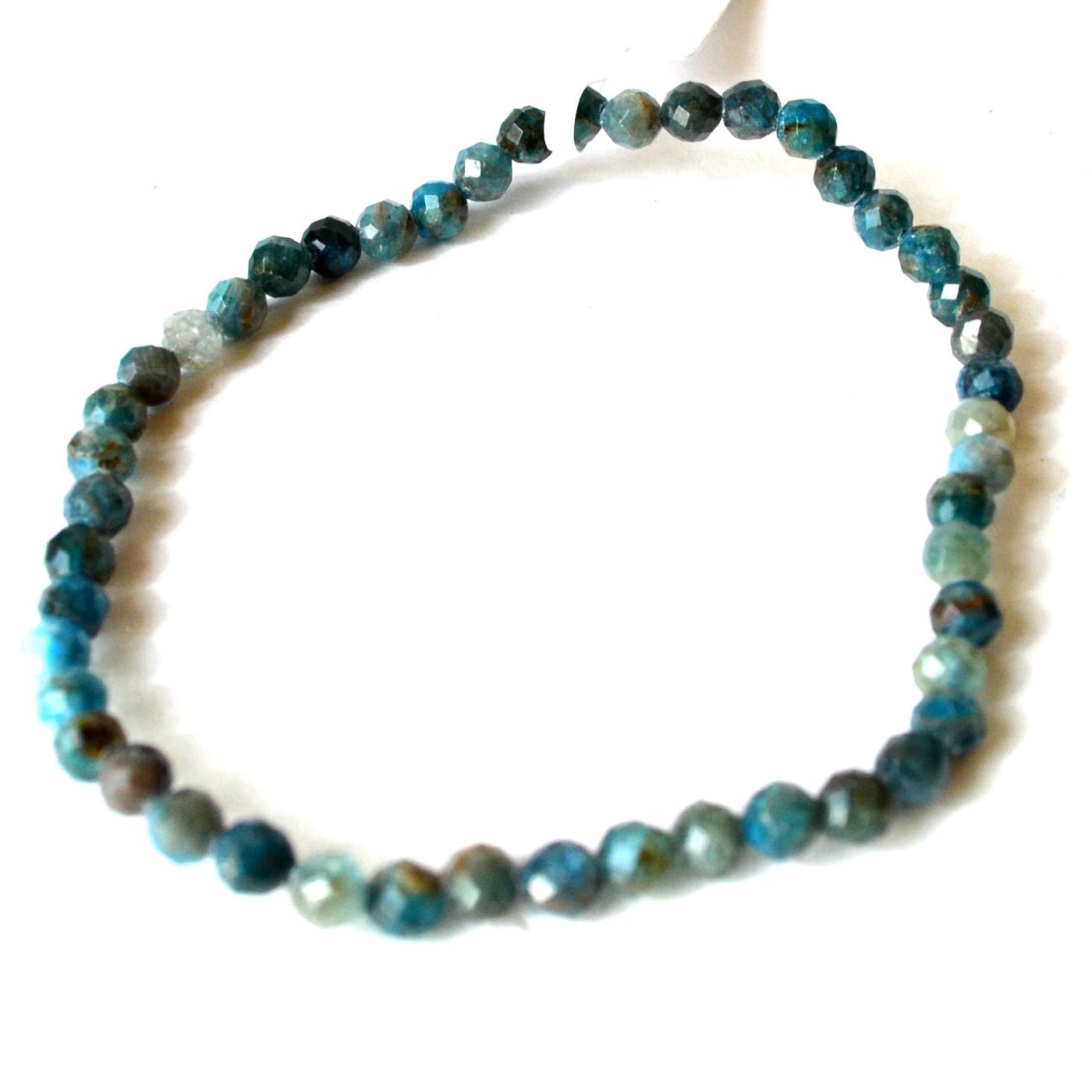 4mm Apatite faceted (image for) 4mm Apatite faceted